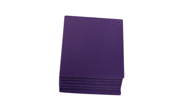 紫色pp中空板